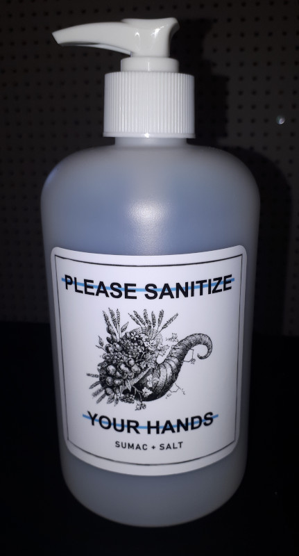 Sanitizer Bottle with Custom Logo printed